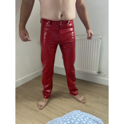 Jeans - 0.8 Red Extra Large